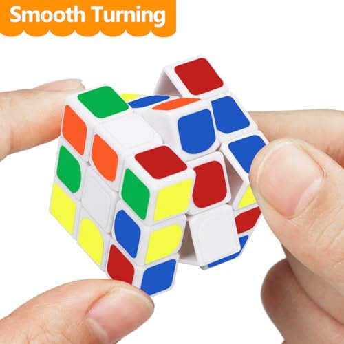Mini Cube Party Favors for Kids: 20 Pack Magic Cube Party Puzzle Game Toys - Image 3