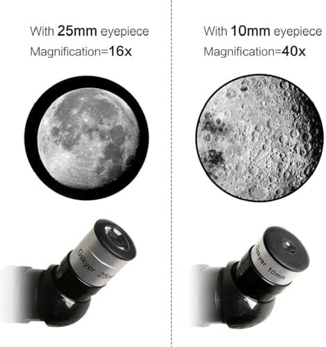 Gskyer Telescope, 70mm Aperture 400mm AZ Mount Astronomical Refracting Telescope for Kids Beginners - Travel Telescope with Carry Bag, Phone Adapter and Wireless Remote. - Image 3