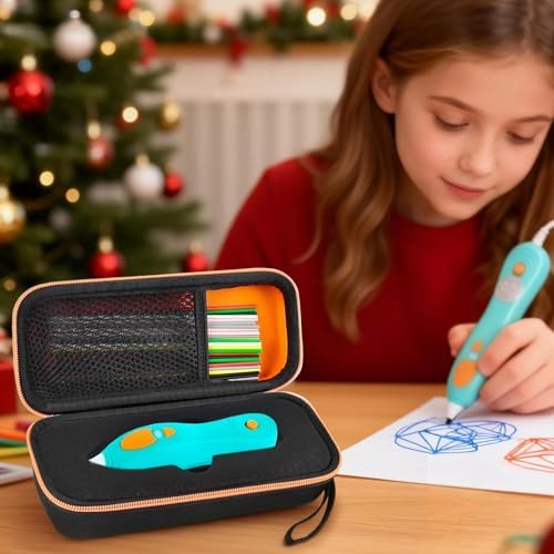 GWCASE Removable Foam Insert Case for 3Doodler Start+ Essentials 3D Pen，Black - Image 3