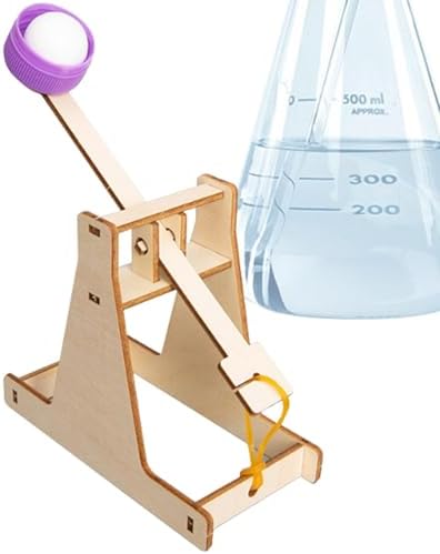 Wooden Model Kit, Ballista Launcher, Catapult Kit, Science Project for Students with DIY Catapult, Durable Natural Wood Construction, Motion Dynamics Set, for 7 Year Old+, School, Academy by Unknown