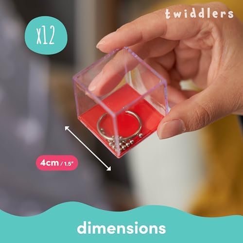 THE TWIDDLERS 12 Pack Brain Teaser Puzzle Cubes, Kids Party Favors - Assorted Difficulty Levels, Christmas Goodie Bag Fillers, Birthday Party Toys, Educational Classroom Prizes, Gifts for Boys Girls - Image 4