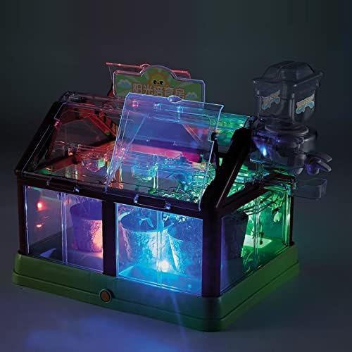 DIY Planting Sun Room Children's, Small Scientific Experiment of Vegetable Plant Observation in Sunshine Room Plant Observation House, and a Fun Lighting Toy Set (Color : Red) - Image 2