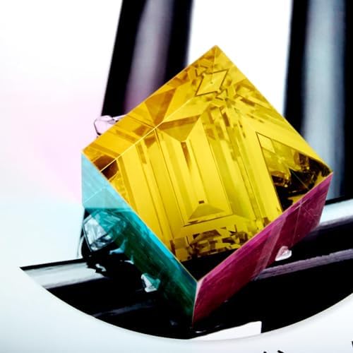 CMY Color Cube, 80mm Acrylic Prism for Home or Office Decoration - Image 5