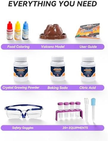Melican 60+ Science Experiment Kit for Kids Ages 4 5 6 7 8+ - Image 5