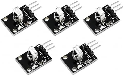 5 Pcs KY-022 Infrared IR Sensor Receiver Module Accessories by Truloven