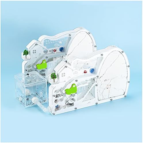 2PCS Ant Farm for Kids with Connectable Tubes Habitat Science Learning Kit by ELNMLHT