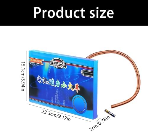 Educational Copper Coil Electromagnetic Toy Floating Train for Classroom Demonstrations Hands on Science Set Electromagnetic Train Model - Image 3