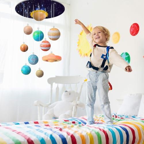 38 Pcs Solar System Model Kit Planets Project for Kids Science - Image 6