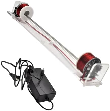DIY Electromagnetic Accelerator, Hands-On Physics Experiment Kit for Adults (Electromagnetic Coil), Suitable for Learning Electromagnetism, Acceleration, and Other Related Knowledge by Unknown