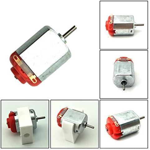 10pcs Micro 130 DC Motor Strong Magnetic Brushed Electric DC 3V -12V 25000 RPM Cars Toys Electric Motor, High Speed Torque DIY Remote Control Toy Car Hobby Motor, Metal Car Engine Motor Kit for Toys - Image 5
