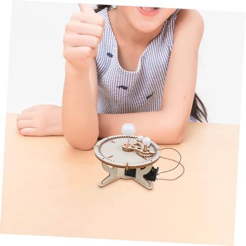 DIY Assembly Space Model Toy for Children, Wooden Kit - Image 6