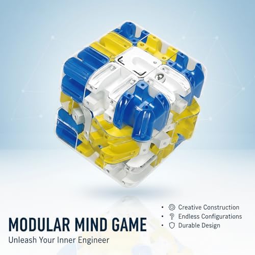 Gravitational Maze, 3D Puzzle Maze Cube, Fun Brain Teaser to Improve Spatial Awareness and Cognitive Skills, Educational Cube for Logical Thinking Development - Image 4