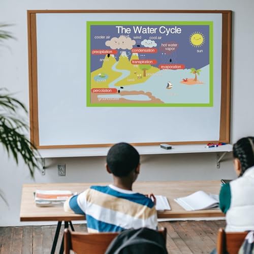 SANTSUN The Water Cycle Mind Mapping| Educational Posters for Kids(17x24in) - Image 4
