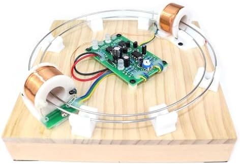 DIY Electromagnetic Accelerator Cyclotron Electrical Magnetic Induction Circular Motion of Iron Ball Coil Magnetism Physics Experiment Scientific Equipment,Brushless Motor Cyclotron Model - Image 6