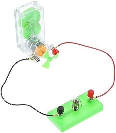 PATIKIL 2 Pcs DIY Generator Motors Set Hand Generator Motor Assemble Kit - Image 2