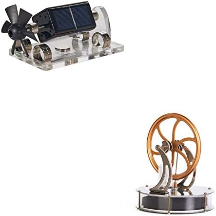Sunnytech Low Temperature Stirling Engine Motor Solar Magnetic Levitation Model Mendocino Education Model Toy Kit LT001-ST41 by Sunnytech