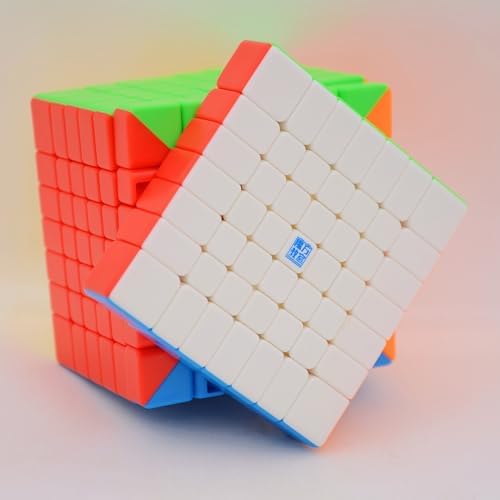 Bukefuno MoYu Meilong 7X7 Speed Puzzle Cube MFJS 7X7 Magic Cubes Moyu Cube Stickerless Meilong 7X7X7 Cubing Classroom Speed Education Toys - Image 4