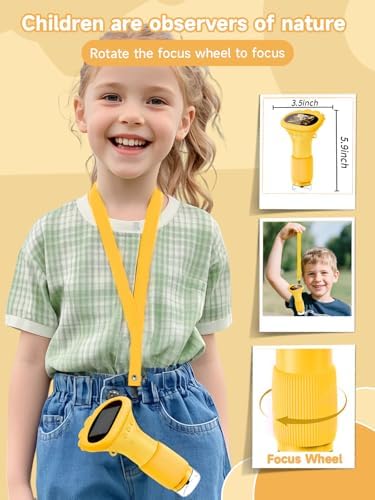 Microscope for Kids 1000X Handheld Digital Miniscope Stem Toys Gifts - Image 5