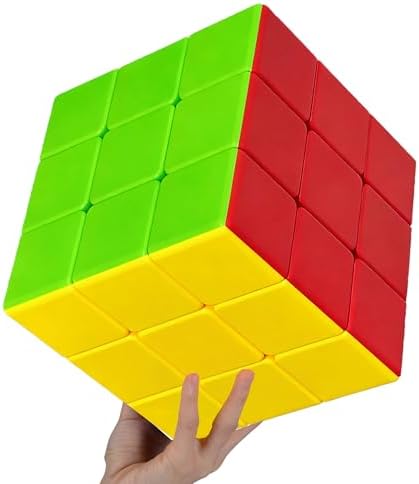 Big 3x3 Speed Cube Pro, 3x3 Large Cube Toy Gift for Kids Adults Brain Teasers by GoodCube