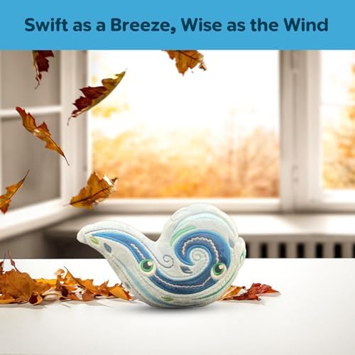 Thunderheads Wind Plush, Weather-Inspired Educational Collectible with Fact Card for Exploring Nature, Sky, Storms & Planet Earth, Eco-Friendly STEM Gift for Families, Students, Scientists & Explorers - Image 4