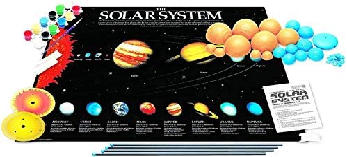 Star Magic 3D Glow-in-the-Dark Solar System Mobile Making Kit - Image 2