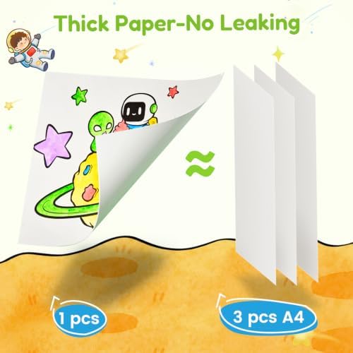 JoyCat Paint with Water Coloring Books for Toddlers (Space) - Image 6