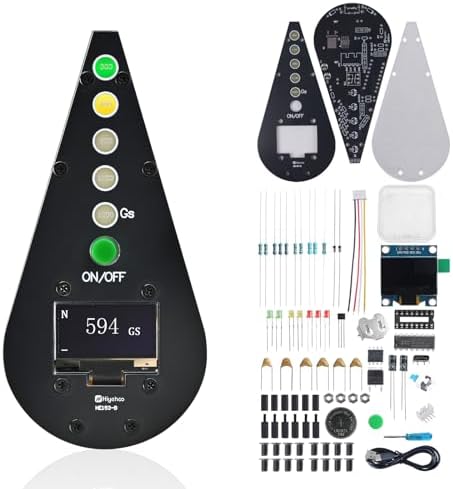 DIY Magnetic Field Detector Soldering Practice Kit with Hall Sensor by BANRIA