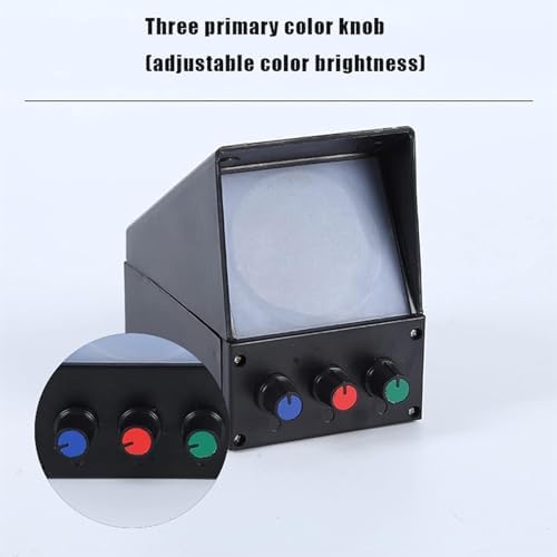 VERIMP Three Primary Color Synthesis Experimental Light's Three Primary Color Synthesis Experiment Device Three-Color Light Source Tricolor Light Source RGB Color Model Optics Teaching - Image 2