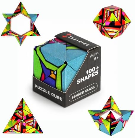 Shashibo DODECA Magnetic Puzzle Cube, Stress Relief Fidget Toy by SHASHIBO