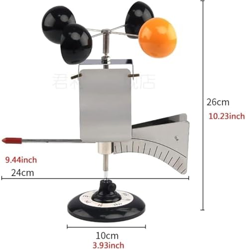 Wind Anemometer Wind Anemometer Science Experimental Equipment Geography Teaching Instrument Wind Vane Model Elementary School Science Experiment Equipment Geography Wind Anemometer - Image 2