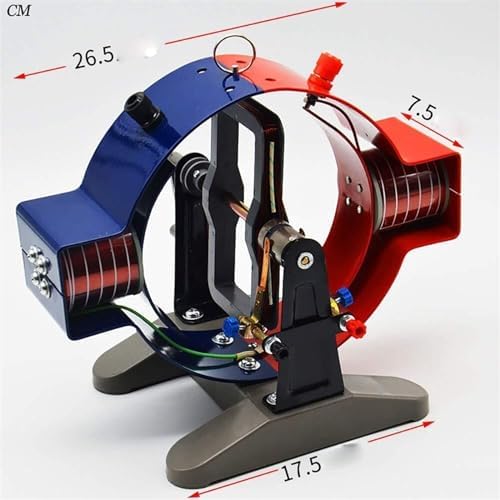 Principle and Structure Model of Electric Motor, Electromagnetic Demonstration, Physics Teaching Instrument Electric Motor Principle Explainer Educational Science Model Physical Experiment - Image 3