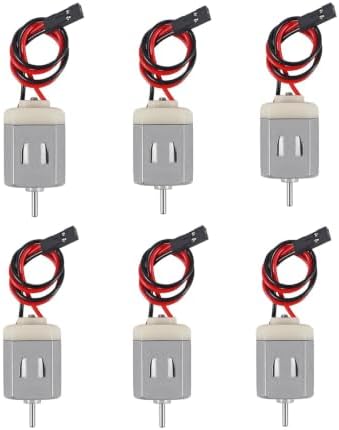 Gikfun 1.5V-6V DC Type 130 Micro Motor (Pack of 6PCS) EK1894 by Gikfun