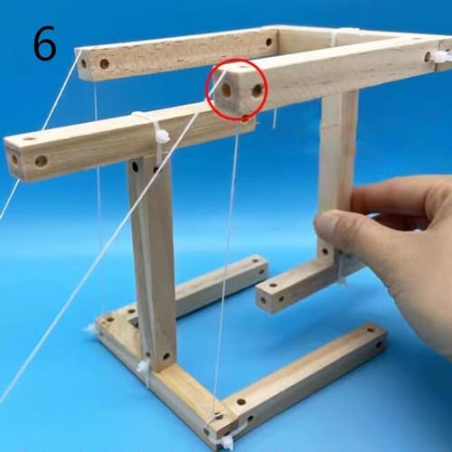 DIY Tensegrity Experiment Science Experiment Wood Tensegrity Structure for Beginners, Thin line - Image 6