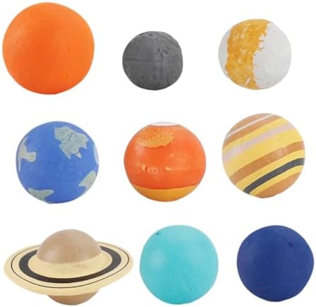 9pcs Planet Model Plastic Educational Toy for Kids and Children by LIOOBO