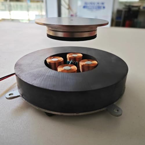 Magnetic Levitation Module with LED Light, 1000g Suspended Platform Floats and Rotates, Desk Display and Room Decor, STEM Model for Education, DIY Creative Gift for Teens & Adults - Image 4