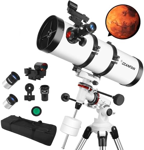 Dianfan 150EQ Professional Astronomy Telescope for Adults High Powered by DianfanProfessionalTelescopes