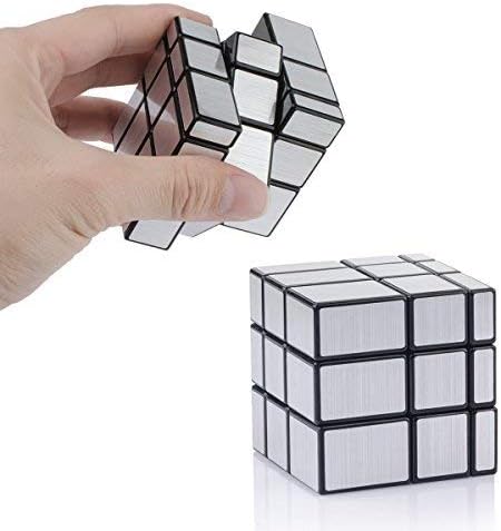 D-FantiX Shengshou Mirror Cube 3x3x3, Smooth Turning Shape Shifting Puzzle - Image 5