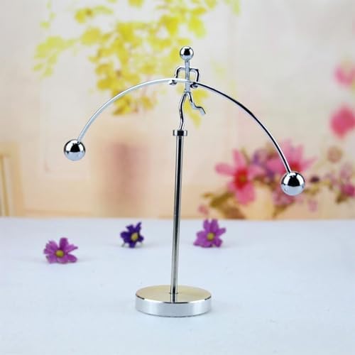 Gravity Magnetic Levitation Device - Newton's Cradle, Anti-Physics Balancing Man & Perpetual Motion Ornament - Image 3