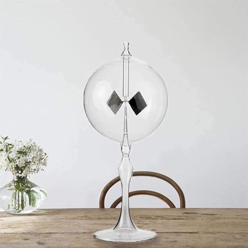 Radiometer Photopressure Windmill Powered Radiometer Light Mill/Educational TeachingStudy Tool Office Home Decoration Light Pressure Windmill by Unknown