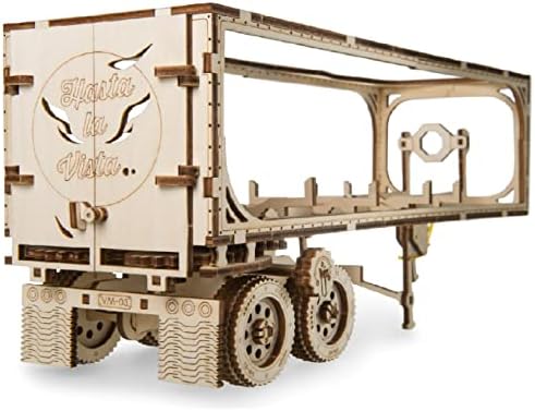 UGEARS 70057 Trailer for Heavy Boy Truck VM-03 Mechanical Model kit by UGEARS-ModelingJoy