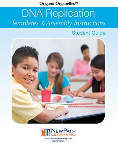 NewPath Learning DNA Replication 3-D Model Making Kit, Set/5 Full-Color, Paper Model Templates & Teacher Guide (24-7718) - Image 2