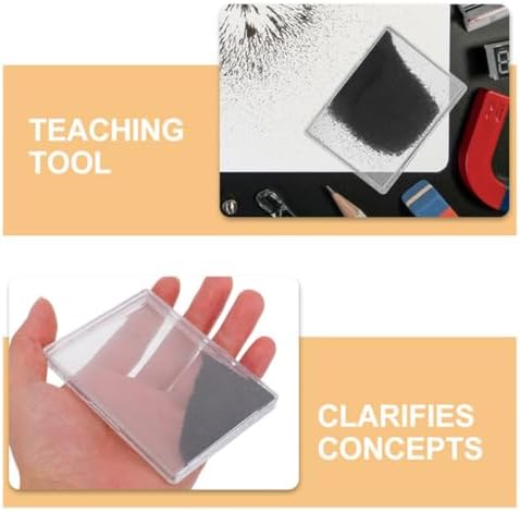 Milisten Iron Powder Shavings Magnetic Field Demonstration Kit for Boys and Experiment Supplies Physics Teaching Aids Magnetism Experiments - Image 7