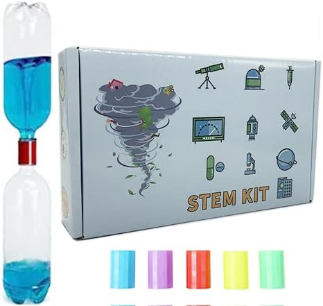 10Pieces Tornado Bottle Connectors Cyclone Plastic Suitable Kids' Science Experiments by RCTUTEIAO