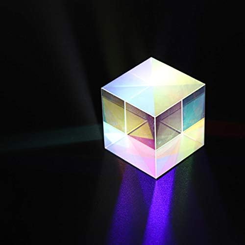 X-Cube RGB Prism Dispersion Prism for Physics and Decoration 1.33inX1.33inX1.33in(3.4x3.4x3.4cm) - Image 3