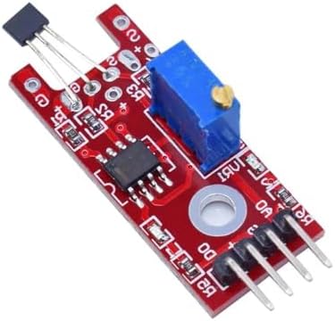 5 Pcs KY-024 Linear Magnetic Hall Switches Speed Counting Sensor Module Starter Kit - Image 2