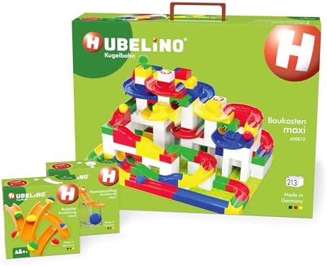 Hubelino Value Bundle Marble Run Track Set - Toy Building Sets, STEM Learning Toys for 4 Year Old Boys & Girls, Made in Germany - Image 2