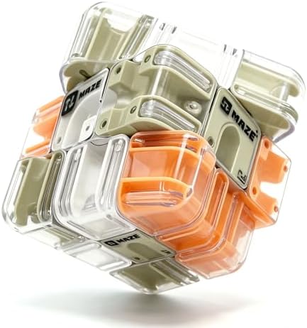 Labyrinth 3D Puzzles Maze Cube Spatial Awareness Brain Training Educational Focus Game Gift for Adults Teens by Unknown