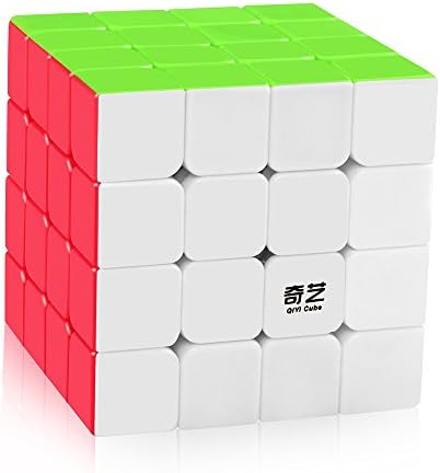 D-FantiX Stickerless 4x4x4 Speed Cube, Smooth Turning Fidget Toy for Adults by D-FantiX
