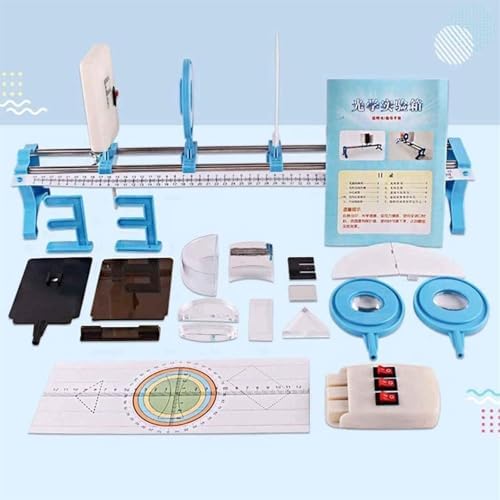 Magnetic Optical Tool Box Geometric Optical Tool Disc Optics Equipment Optical Plastic Portable Experimental Box Optical Bench Physic Experiment - Image 3