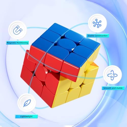 Moyu Meilong 2M Magnetic Speed Cube Robot-Shape Display Box, Adjustable Elasticity 2x2 Magnetic Cube with Stickerless Shape Moves Quickly and Smoothly - Image 4